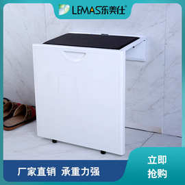 折叠换鞋凳玄关椅门口鞋柜隐形穿鞋凳软包坐垫创意休闲椅家用