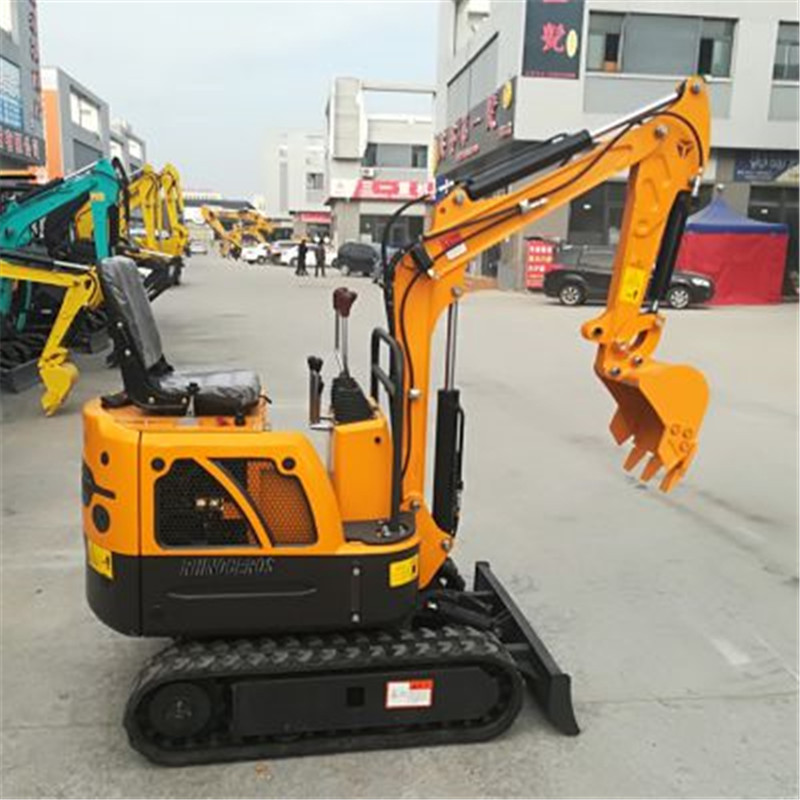 15型室内破碎液压小挖机 道路挖土填土小勾机 单缸挖掘机报价