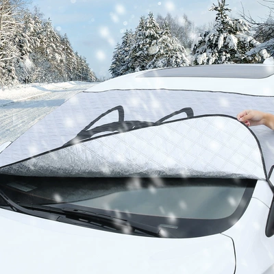 sun protection heat insulation sunshade: Car snow shield