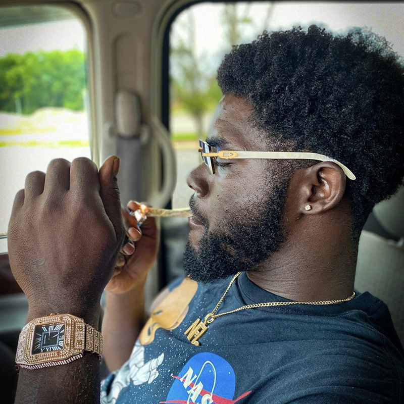 New Fashion for Men's Ultra Clear Frameless Sunglasses Ocean Slice Edge Cutting Trend 7533_voghion.com