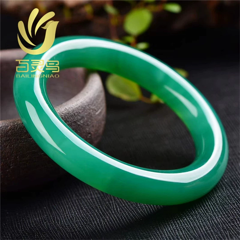 Organic green agate bracelet, accessory, Birthday gift, wholesale
