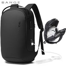 BANGE新品时尚背包轻商务跑车双肩包防盗休闲电脑包backpack