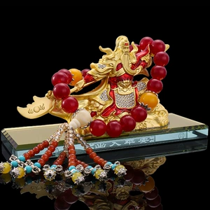 Car ornaments alloy God of War Guan Gong car ornaments car perfume Seat car perfume ornaments wholesale