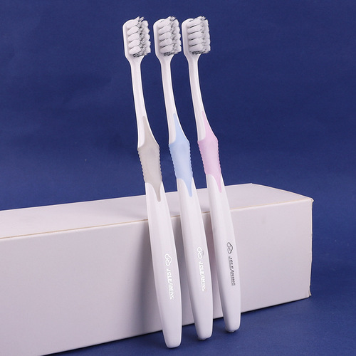 Spiral brush toothbrush effectively cleans and cares for teeth Spiral brush household soft bristle toothbrush couple toothbrush factory wholesale