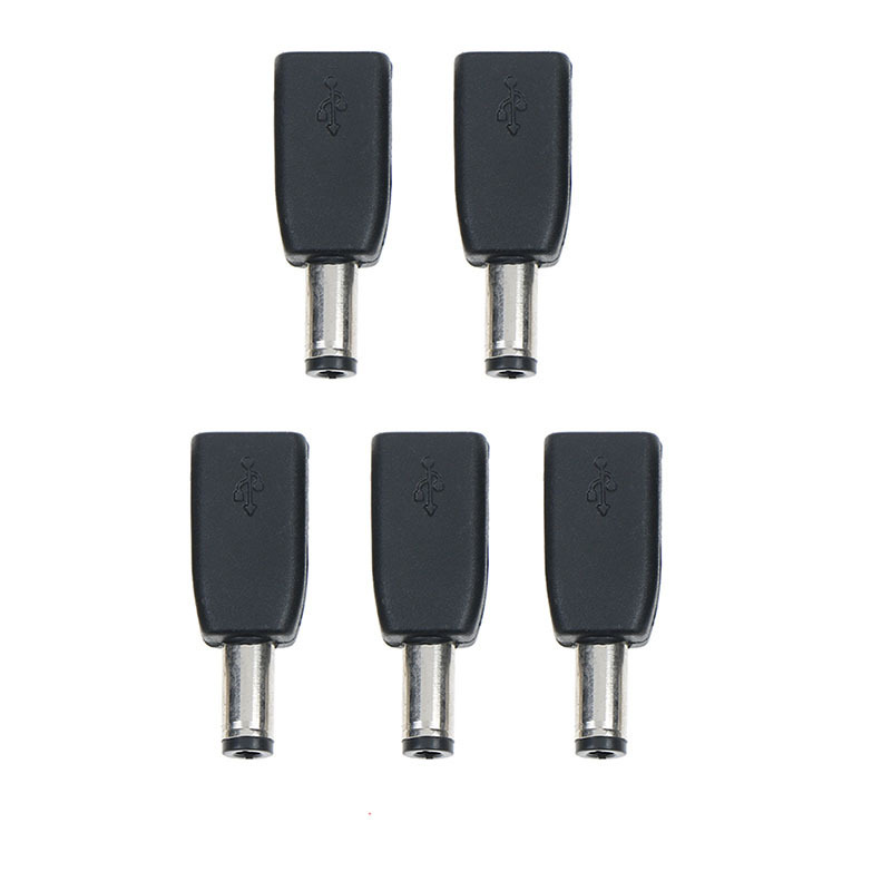 MICRO USB female to DC5.5X2.1MM2.5MM male power adapter charger aging test