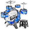 Children's drums, big realistic toy, music musical instruments, set, 3-6 years, wholesale