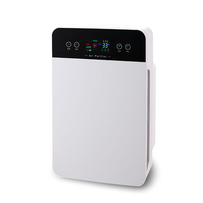 Purificador de aire anión hogar interior inteligente eliminación de formaldehído humo aire fresco purificador de comercio exterior regalo
