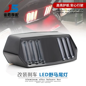 Motosiklet Modifikasiya Aksesuarları Kiçik Meymun LED Arxa Əyləc Dönüş İşıqları 12V