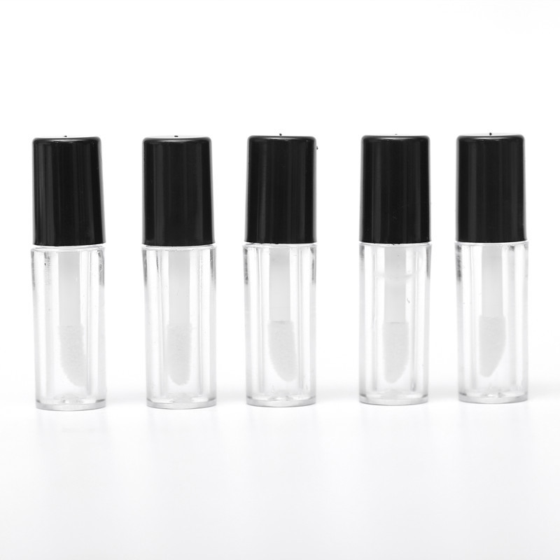Tubo brillo labios plástico 1.2 ml tapón mini muestra DIY​