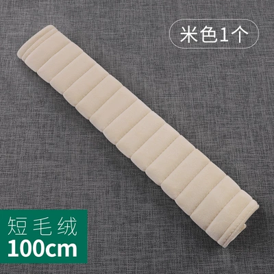 Seat belt shoulder pad | Breathable Car Safety Belt Protective - soft-short-plush-100cm-beige-1
