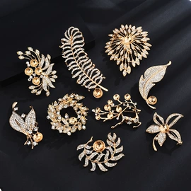 胸针;耳钉;项链