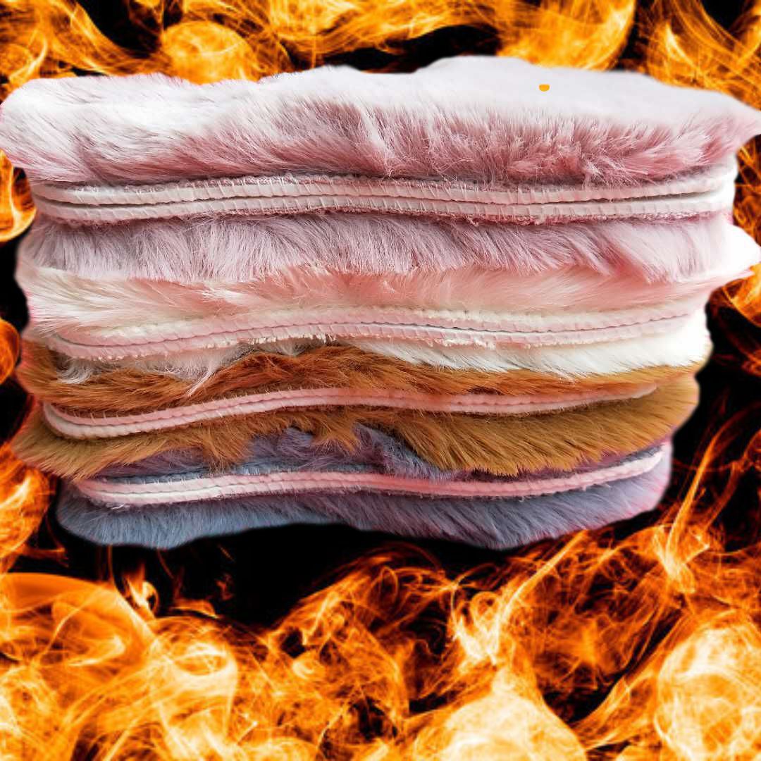 冬季加厚保暖鞋垫仿兔毛羊毛皮毛一体雪地靴加绒棉男女毛绒软车用