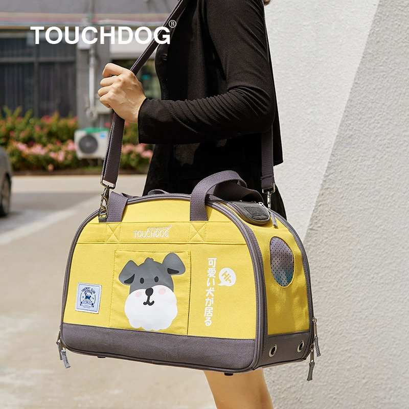 Clearance Touchdog it плечевой рюкзак с подвеской для маленьких собак и кошек универсальный из целого поколения шерсти