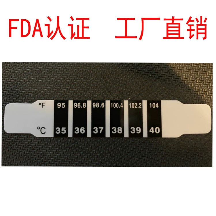 Детский пластырь для измерения температуры на лбу детский пластырь для измерения температуры на лбу датчик температуры пластырь Термометр Изменение цвета пластырь для измерения температуры полоса