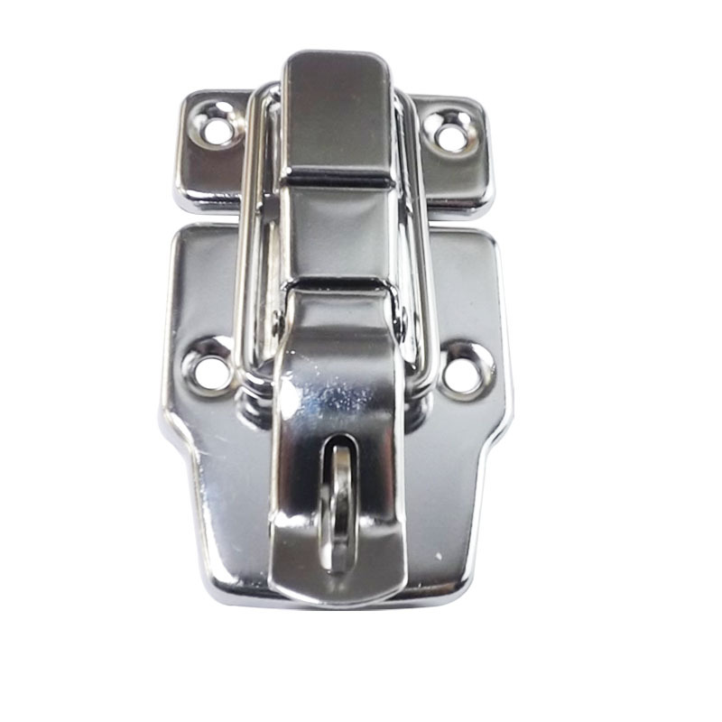 Anwang3013 caja de herramientas de cierre de hierro con cierre de botón de boca de pato caja de madera de hierro de hierro