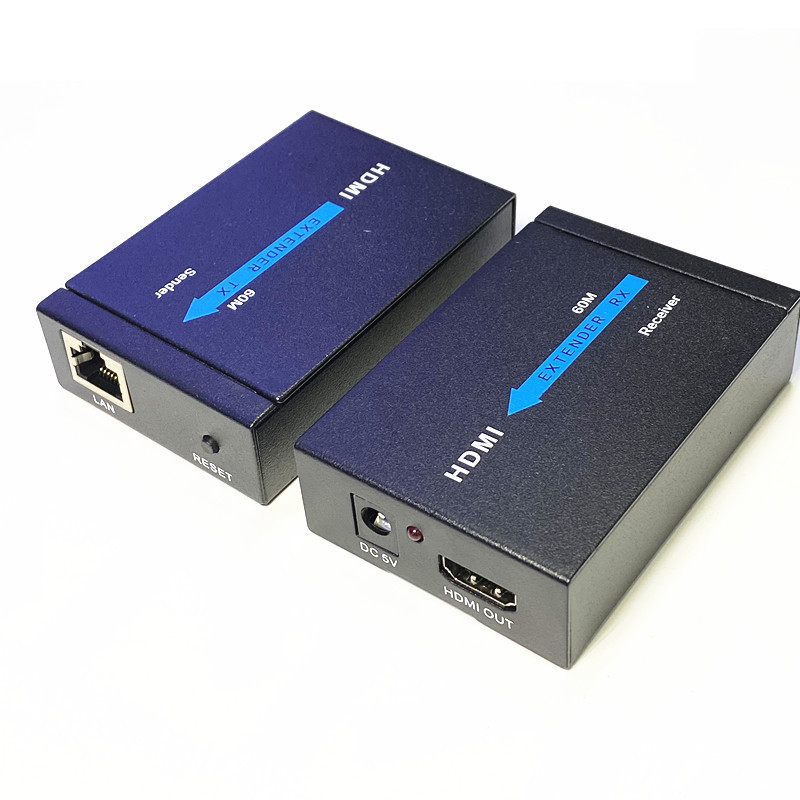 HDMI siqnal uzadıcı 60 m CAT6 şəbəkə kabeli ilə