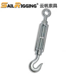 DIN1480花兰 M28德标钩圈型花篮螺栓 钢丝绳拉紧器螺旋扣螺杆钩环