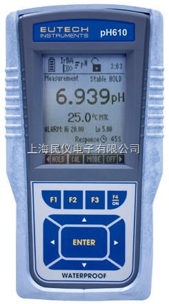 供应美国优特eutech pH610防水型便携式pH计 手持式酸度计