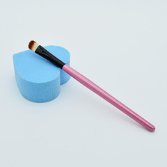 Minaki wooden handle long pole makeup eye shadow brush makeup beginner single eye shadow brush manufacturer makeup utensils