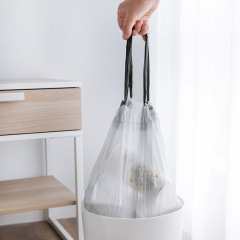 String-tie waste bag, multi-purpose drawstring, thickened automatic closure kitchen waste bag 45*50, factory direct sales