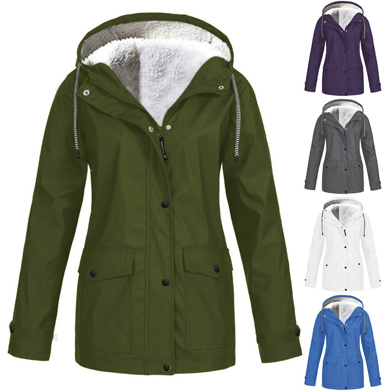 2025 Amazon Ebay Hot-Selling Item European and American Autumn and Winter Fleece-Lined Jacket Outdoor Mountaineering Hooded Coat Top 2025 Amazon Ebay Hot-Selling Item European and American Autumn and Winter Fleece-Lined Jacket Outdoor Mountaineering Hooded Coat Top