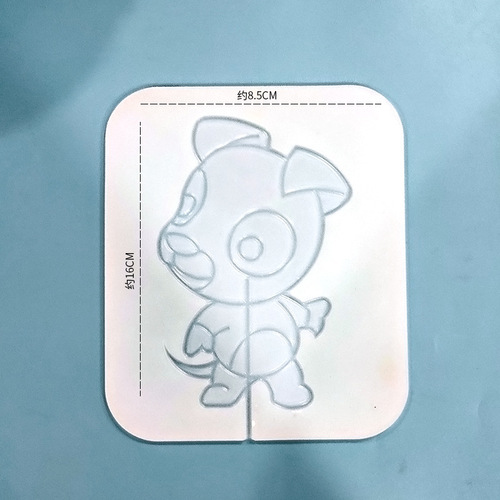 Cartoon zodiac sugar painting production silicone mold commercial diy handmade lollipop mold sugar painting mold complete set