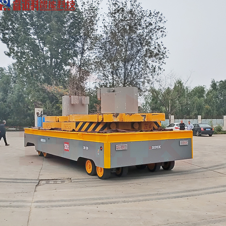 重载电动搬运车 模具搬运无轨胶轮车 汽车制造模具移模车
