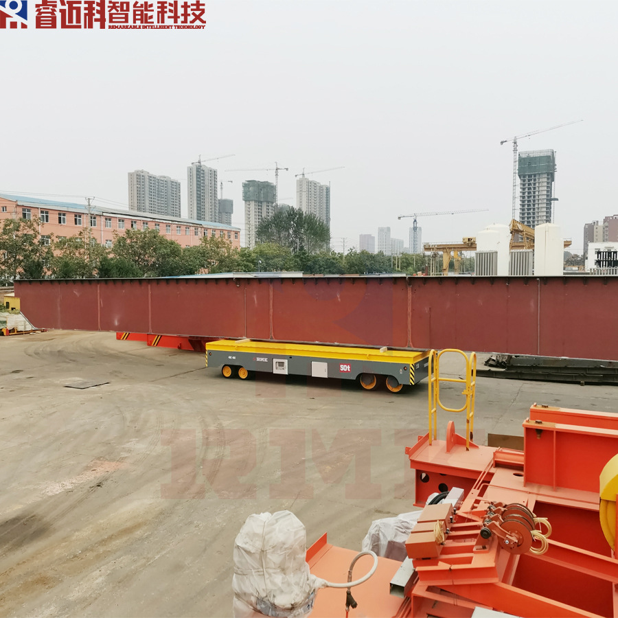 搬运墙板无轨搬运车 室内外载重物料车 电动遥控移动台车