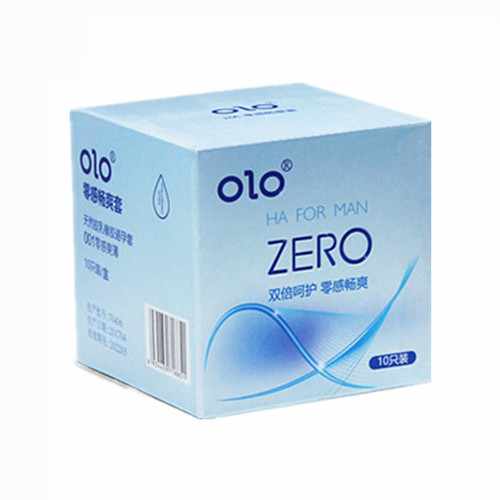 OLO Ultra-Thin Hyaluronic Acid Condom Condom 001 Time Control Nourishing, Hydrating and Lubricating Silicone-Free Factory Direct Sales
