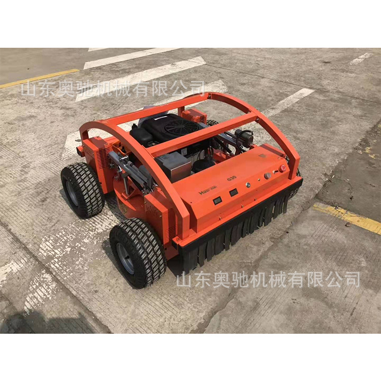 生产割草机 远程控制遥控割草机 轮式履带式开荒除草机修剪机