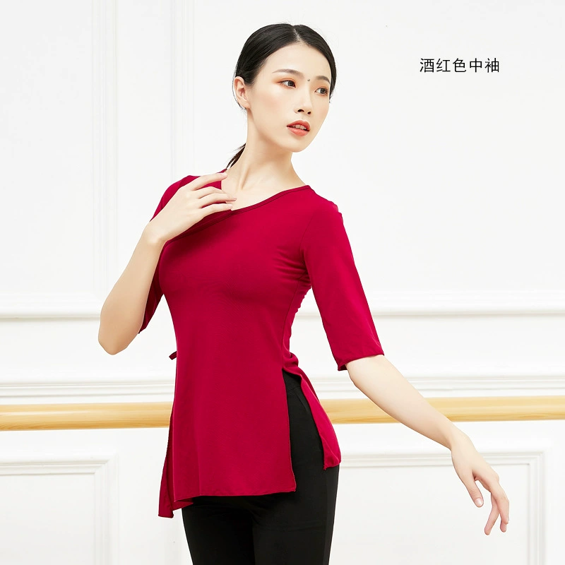 Modern Chinese Dance Top (Women) — classic Chinese style, 230 g, sizes S–3XL