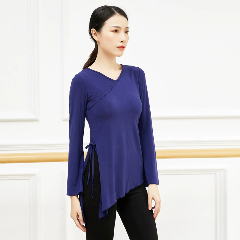 Modern Chinese Dance Top (Women) — classic Chinese style, 230 g, sizes S–3XL