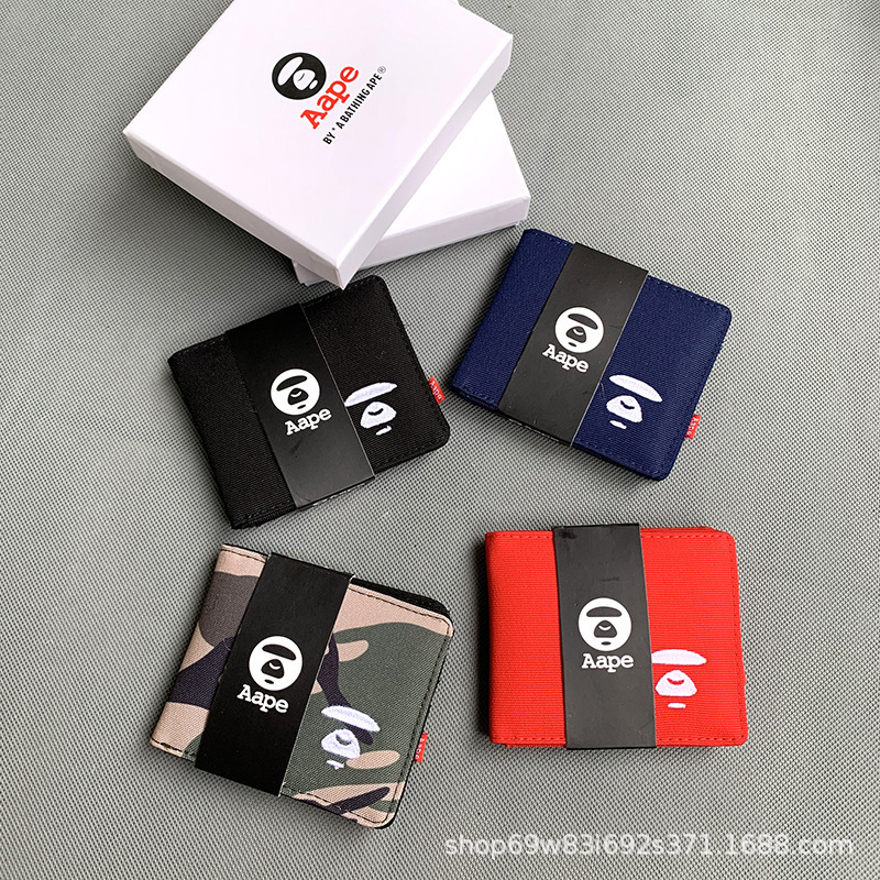 One Piece Hair New Logo Embroider Simple 80% off Wallet Card Bag with Box Hair Embroider One Piece Hair New Logo Embroider Simple 80% off Wallet Card Bag with Box Hair Embroider