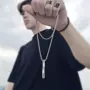 螺旋男士个性朋克项链