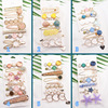 Hairgrip from pearl, brand hairpins, crab pin, hair accessory, bangs, set, internet celebrity