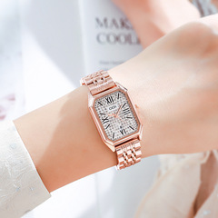 GEDI跨境女士手錶韓版時尚氣質休閒滿天星學生防水石英女表