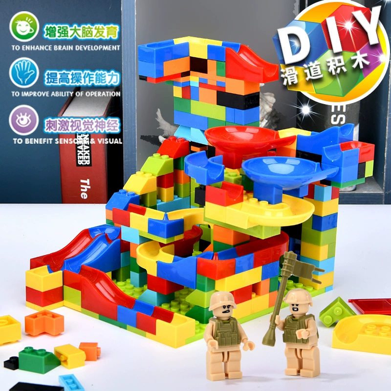 Конструктор Lego, перемещающаяся слайд с аксессуарами, прямые продажи завода, мелкие детали