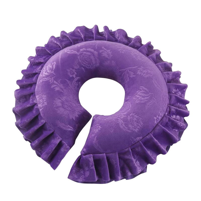 Cosmetic pillow, detachable soft massager from pearl, for beauty salons