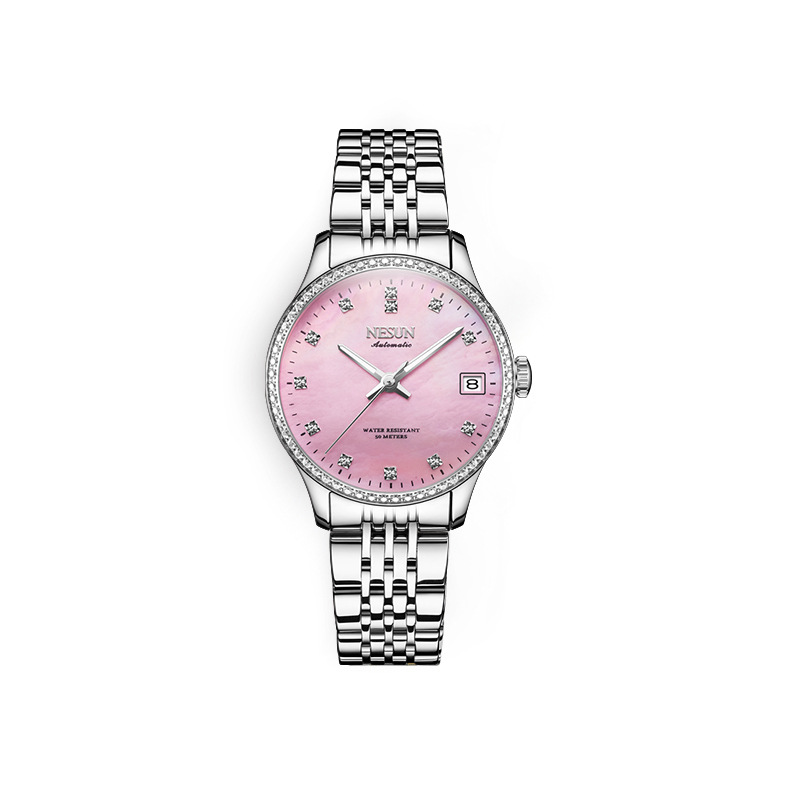 Nishang genuine waterproof luminous fashion women's watch mechanical watch women's automatic new mechanical watch 9202