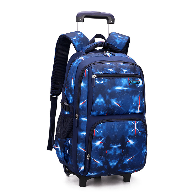 Pescado natural estudiante de la Escuela Secundaria de tres piezas carro mochila escalera escalada de gran capacidad japonesa y coreana versátil mochila transpirable de múltiples capas