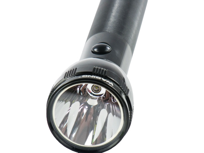 Hua Sheng Black Panther LED travel explosion-proof flashlight, lights, battery, D2