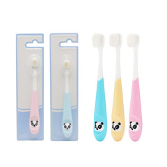 2024 New Cartoon Children's Fine-Bristled Toothbrush Baby Soft-Bristled Toothbrush Baby Soft-Bristled Small Head Deciduous Teeth Toothbrush