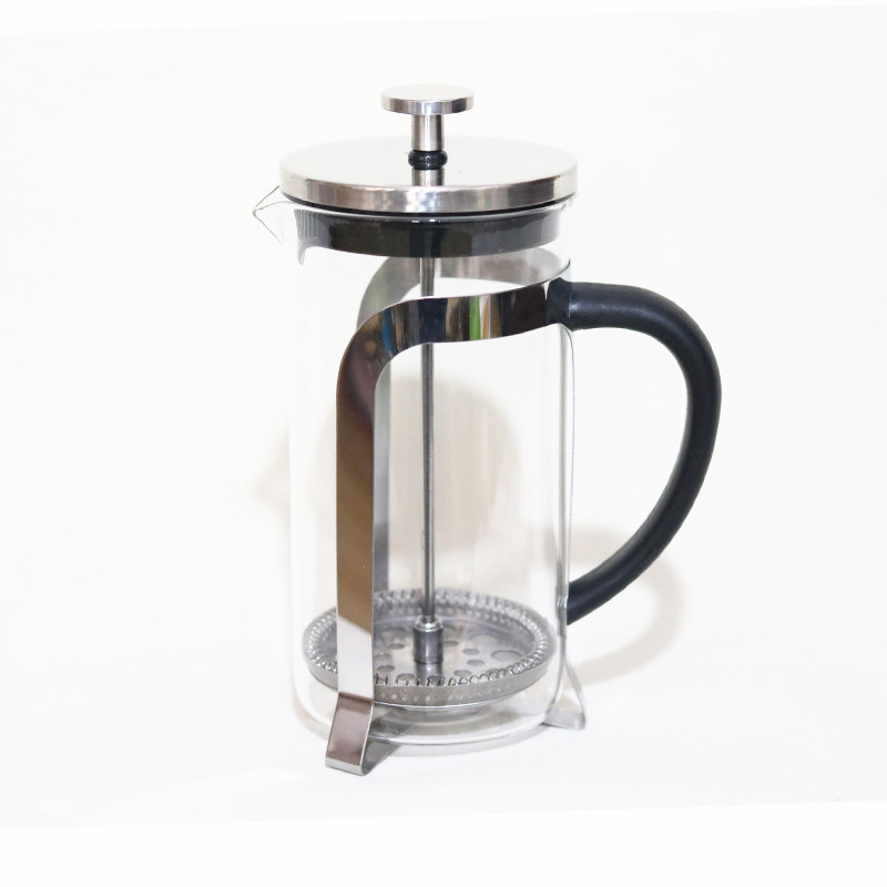 Tea Maker French Press Pot Filter New Coffee Pot Hot Selling High Borosilicate High Temperature Resistant Hand Brewed Glass Milk Frother Filter