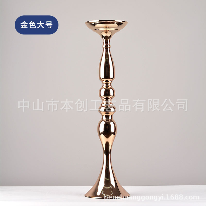 Accesorios de la boda guía carretera florero sirena Europea candelabro vela cena nórdico creativo vela titular Decoración