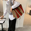 Capacious shoulder bag, one-shoulder bag, autumn, trend of season