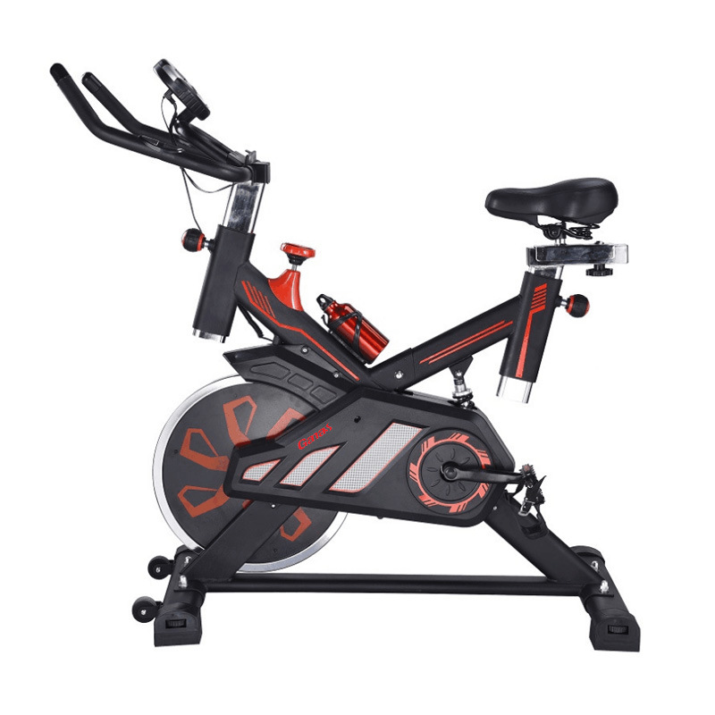 Ultra silencioso gran volante dinámico bicicleta interior deportes equipo fábrica directo gimnasio comercial dinámico bicicleta