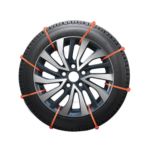 Winter car anti-skid chain, disposable car snow and mud road emergency anti-skid tie, car tire anti-skid chain