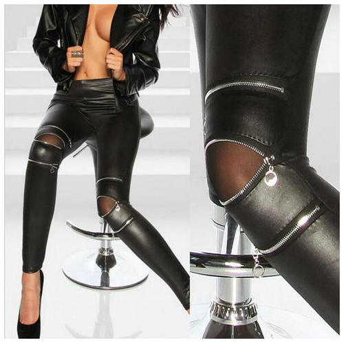 European and American package hip skirt leather skirt OL matt imitation leather sexy high waist knee-length middle skirt European and American women's clothing