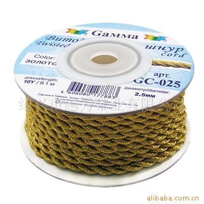 窗帘织带生产厂家 窗帘窗饰辅料配件 供应金丝绳