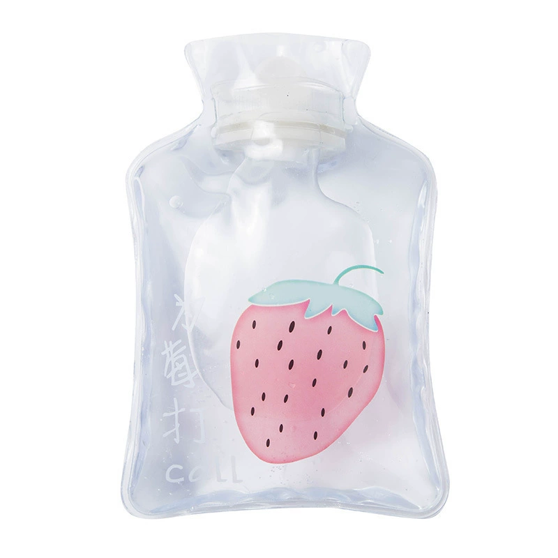 Small cartoon winter handheld water container for elementary school students, hand warmer
